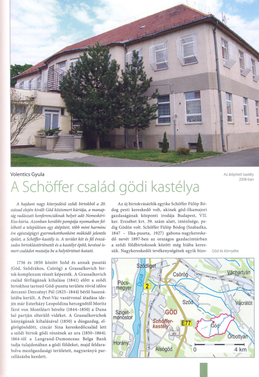 A Schöffer család gödi kastélya 1. oldal